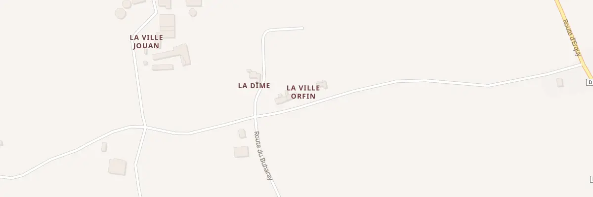 Plan du 4 La Ville Orfin à La Bouillie