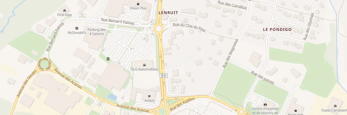 Plan du 5854 Bd Pasteur à Questembert