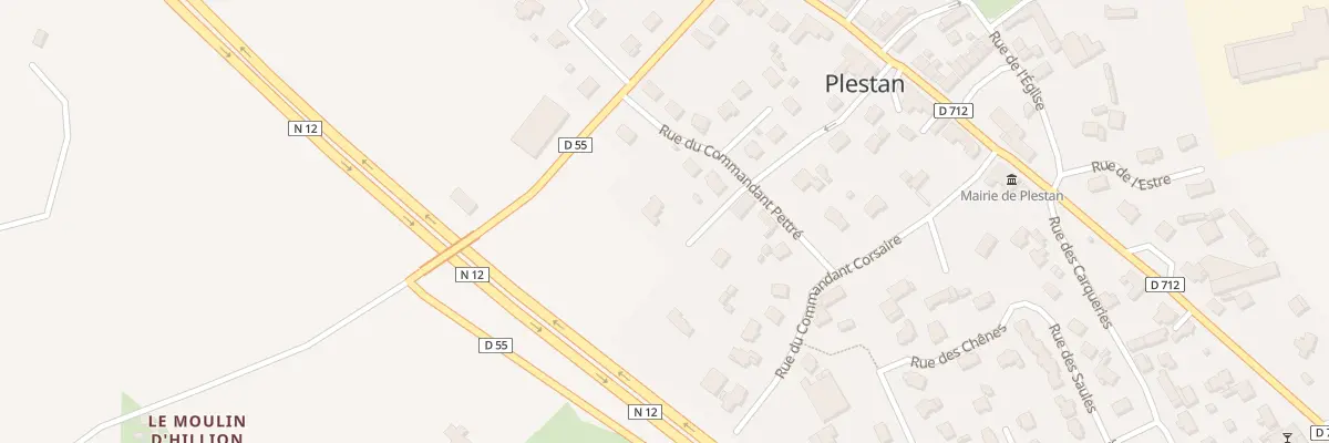 Plan du 10 Rue du 19 Mars 1962 à Plestan