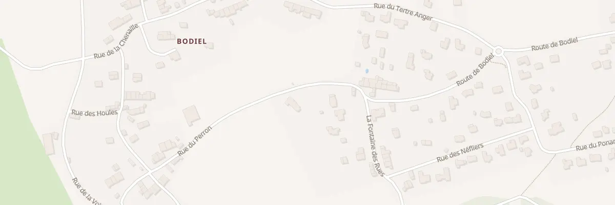 Plan du 1 Rue du Perron à Taupont