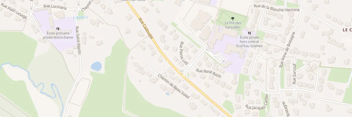 Plan du 3 Rue Pierre Loti à Questembert
