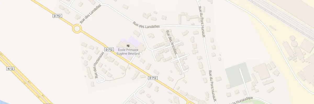 Plan du 26 Rue des Ancolies à Plestan