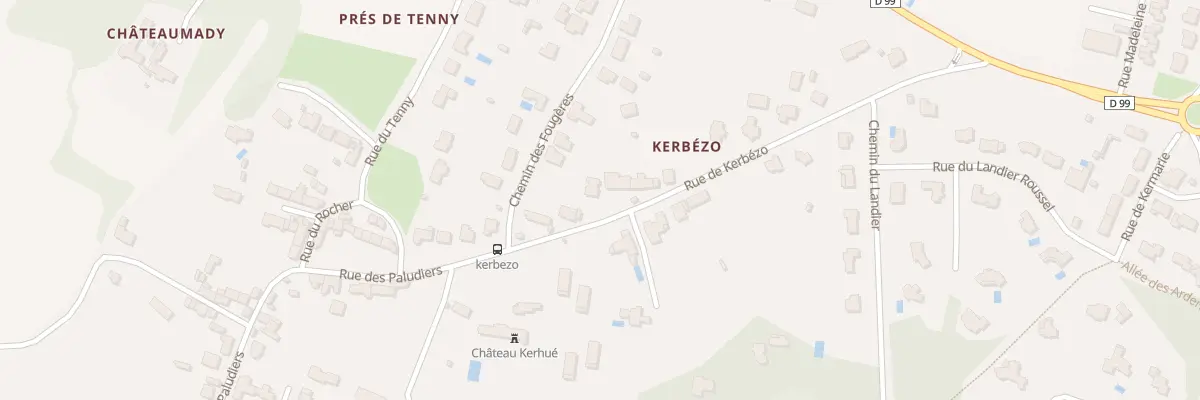 Plan du 16 Rue de Kerbézo à Guérande