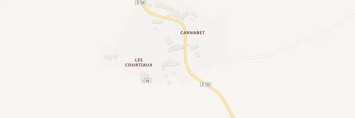 Plan du 5830 Carnabet à Guilliers