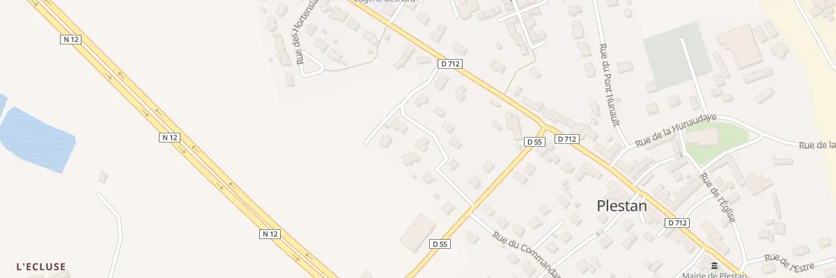 Plan du 4 Rue des Camélias à Plestan