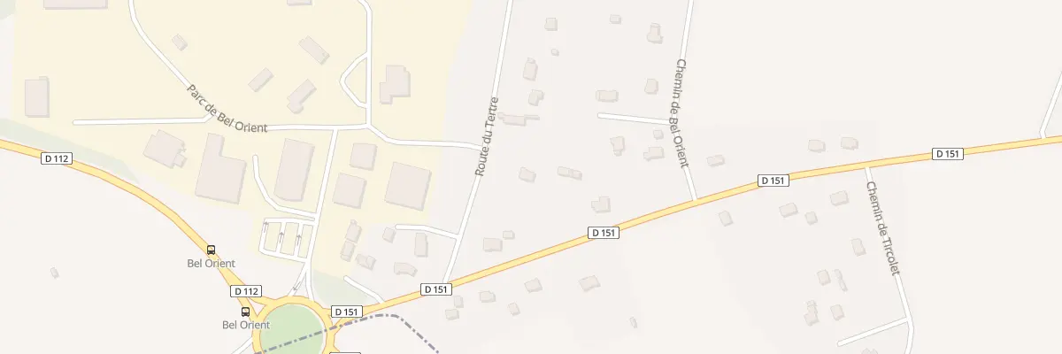 Plan du 1 Rte du Tertre à Bohal