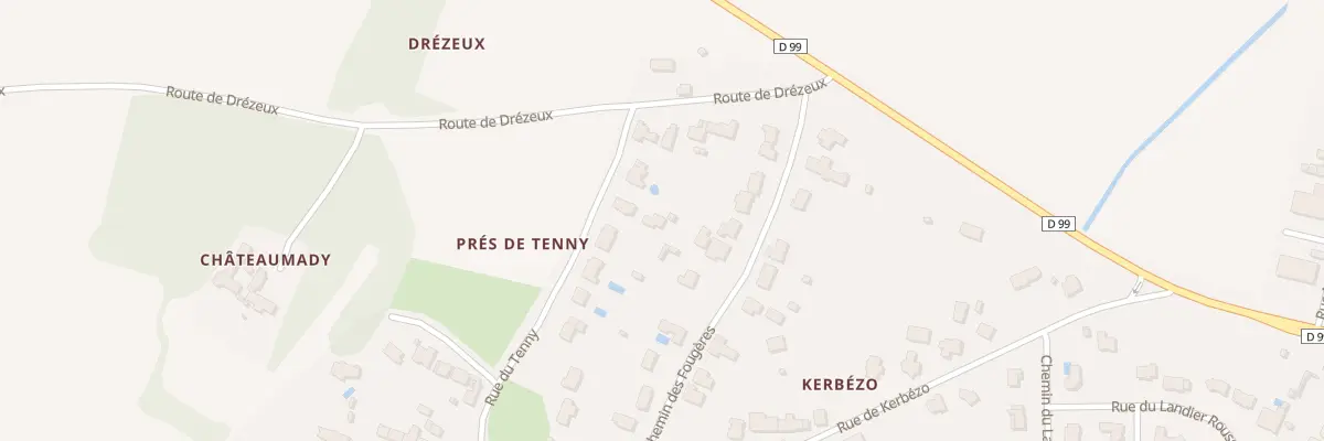Plan du 16B Rue du Tenny à Guérande