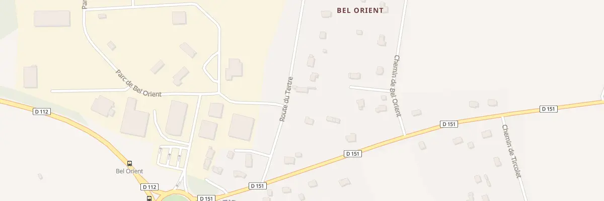 Plan du 2 Rte du Tertre à Bohal