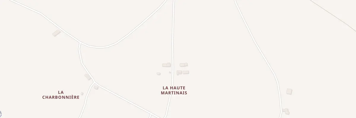Plan du 39 La Haute Martinais à Saint-Vran
