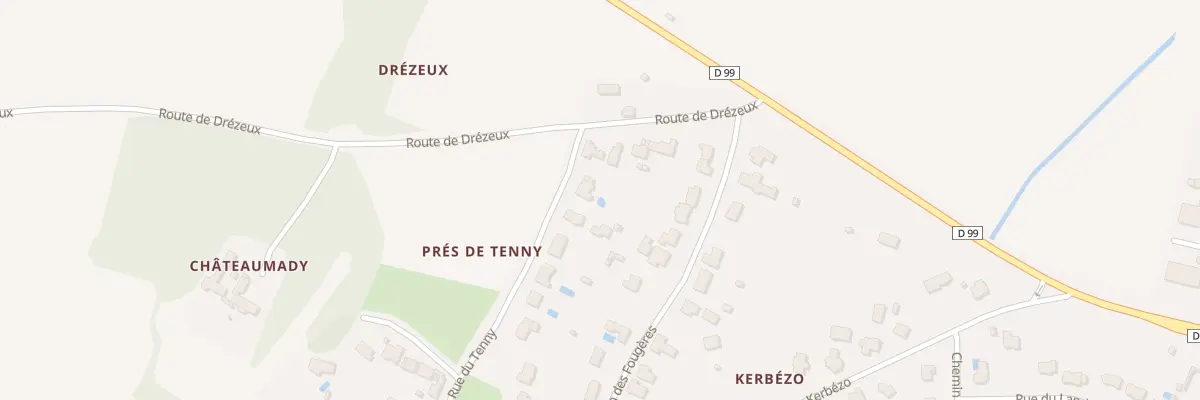 Plan du 18 Rue du Tenny à Guérande
