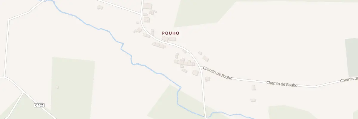 Plan du 5081 Pouho à Val d’Oust