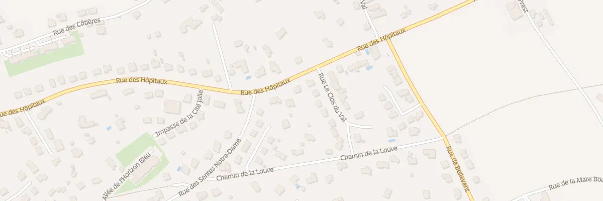 Plan du 54 Rue des Hôpitaux à Erquy