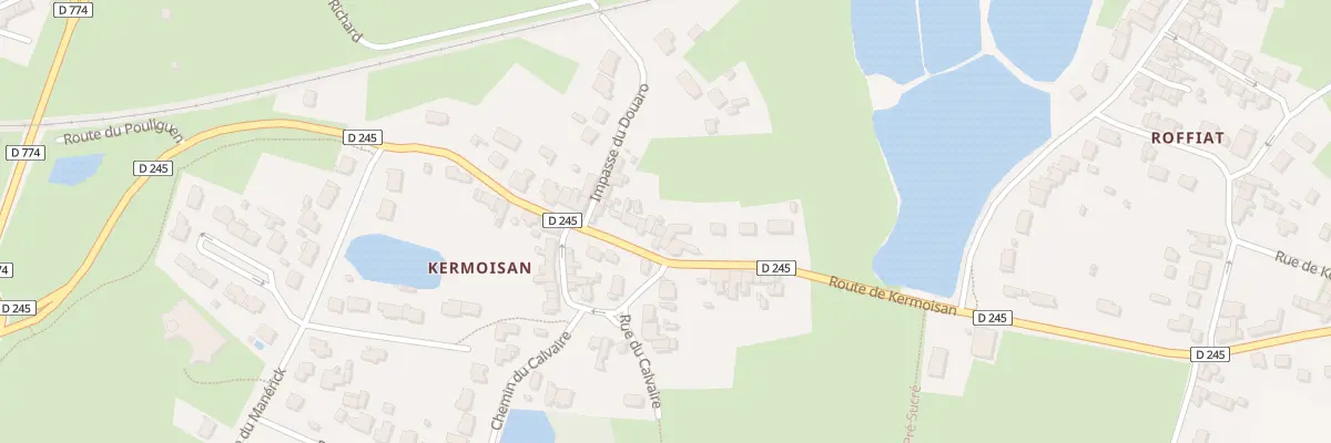 Plan du 29 Rte de Kermoisan à Batz-sur-Mer