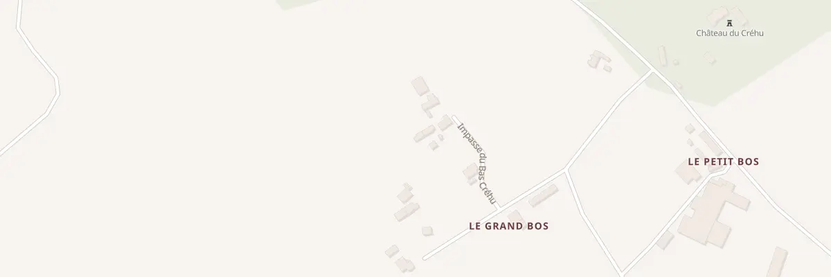 Plan du 5A Imp du Bas Créhu à Plestan