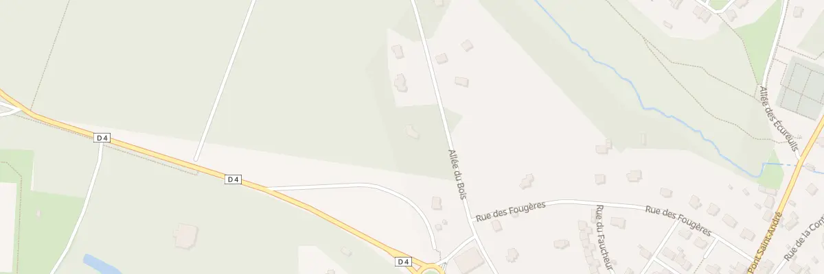 Plan du 6 All du Bois à Val d’Oust