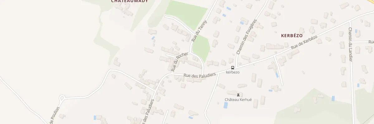 Plan du 9 Rue du Tenny à Guérande