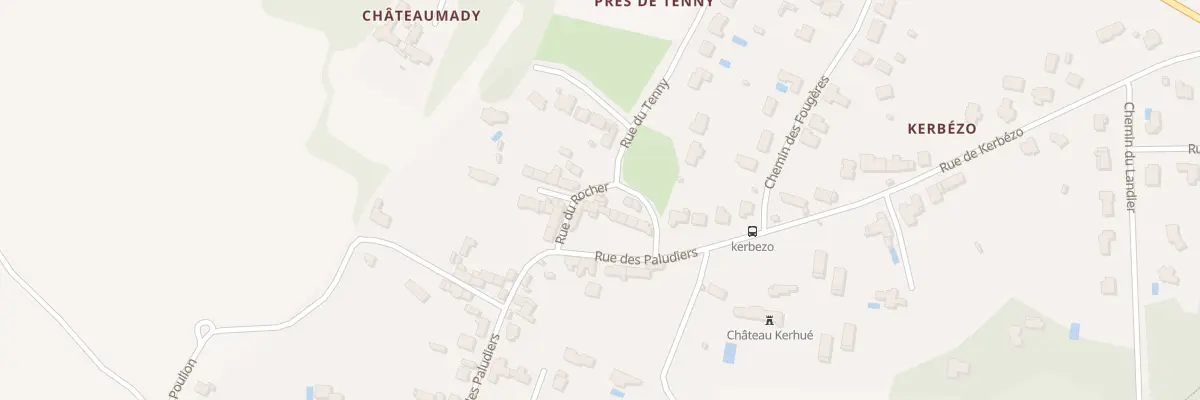 Plan du 9002 Rue du Tenny à Guérande