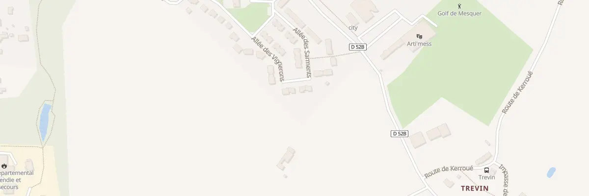 Plan du 25 All des Sarments à Mesquer