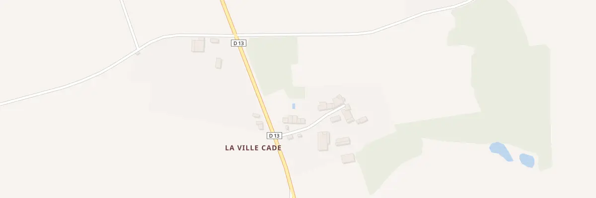 Plan du 3 Ville Cade à Ménéac