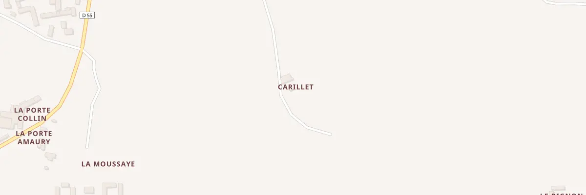 Plan du 2 Le Carillet à Plestan