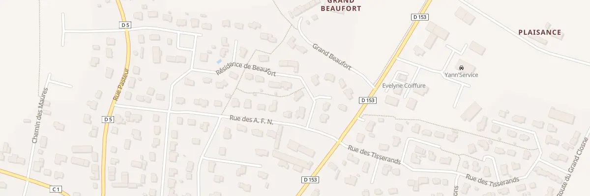 Plan du 3 Rue de la Lande du Patis à Noyal-Muzillac