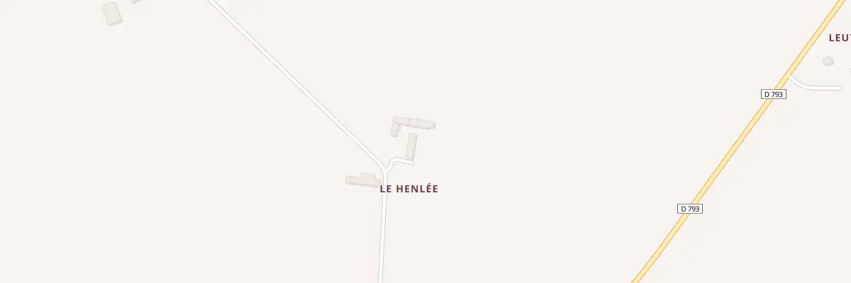 Plan du 5167 Le Henlee à Ménéac