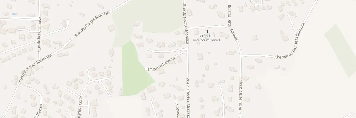 Plan du 1 Imp Bellevue à Erquy