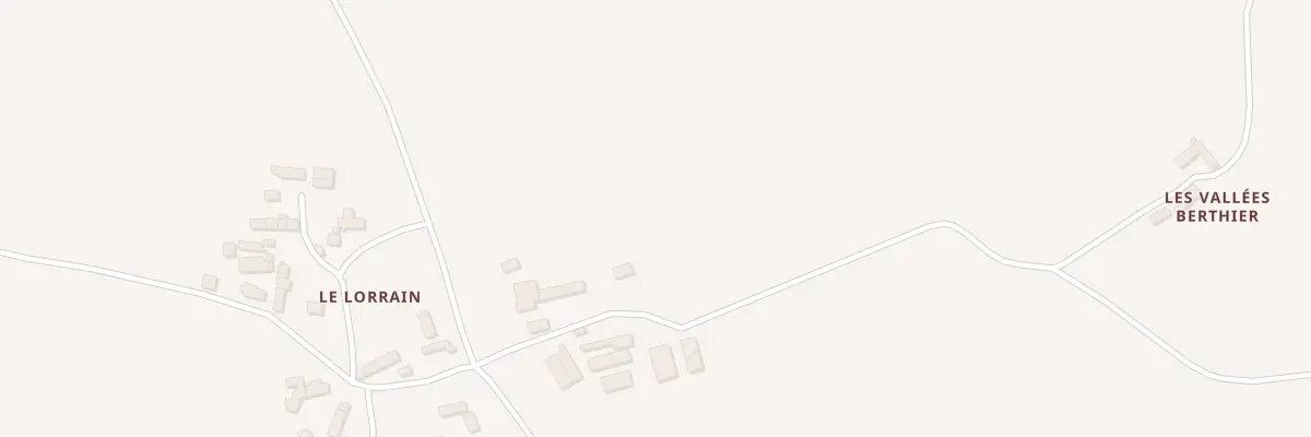 Plan du 5720 Le Lorrain à Plestan