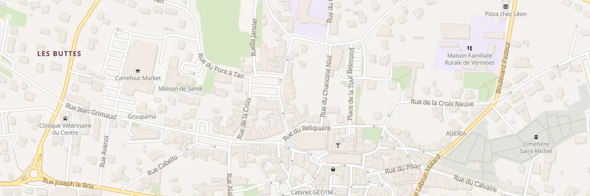 Plan du 10 Rue du 11 Novembre 1918 à Questembert