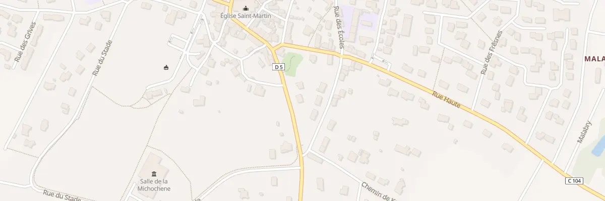 Plan du 3 Av des Peupliers à Noyal-Muzillac