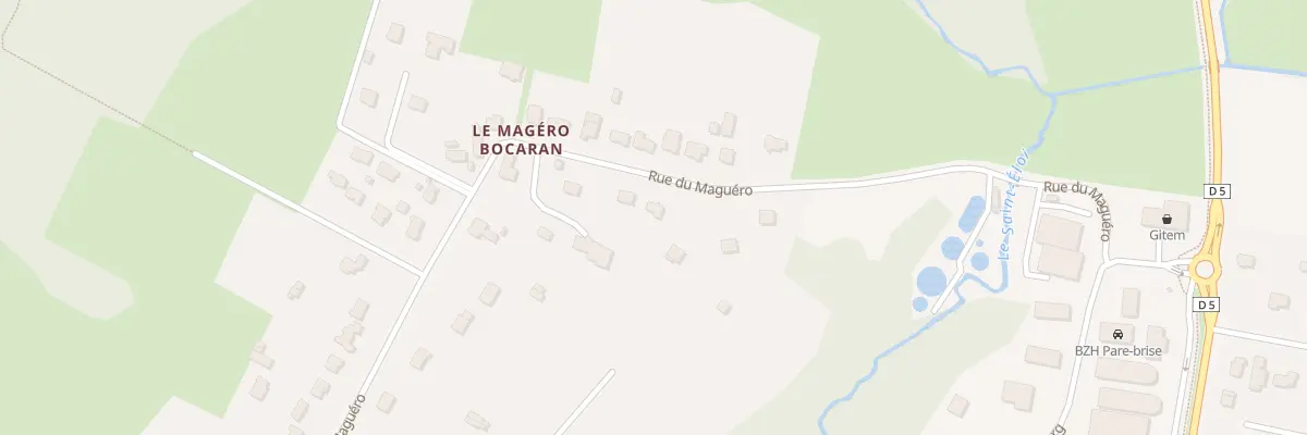 Plan du 30 Rue du Maguéro à Questembert