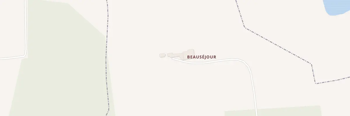 Plan du 5010 Beauséjour à Bohal
