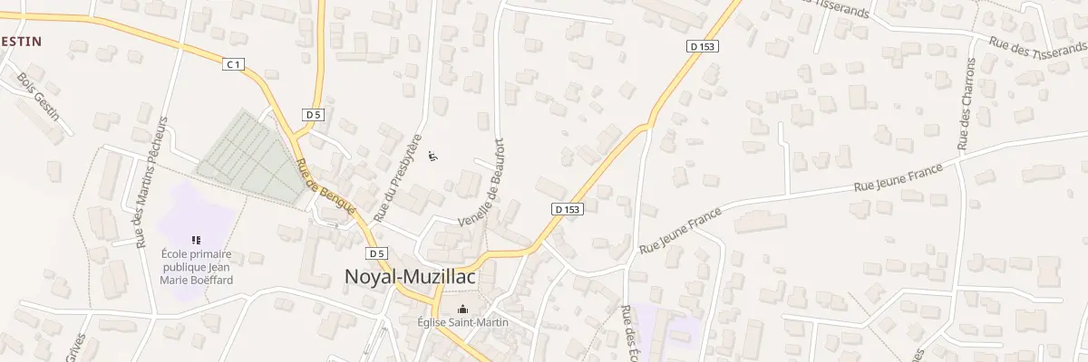 Plan du 1 Rue François de Carné à Noyal-Muzillac