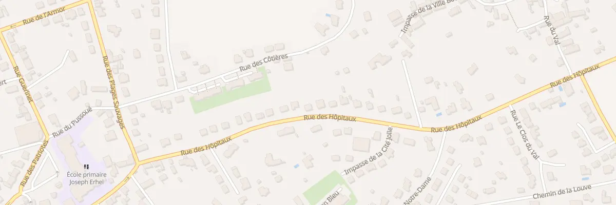 Plan du 39 Rue des Hôpitaux à Erquy