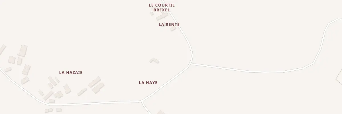 Plan du 5296 La Haye à Plestan