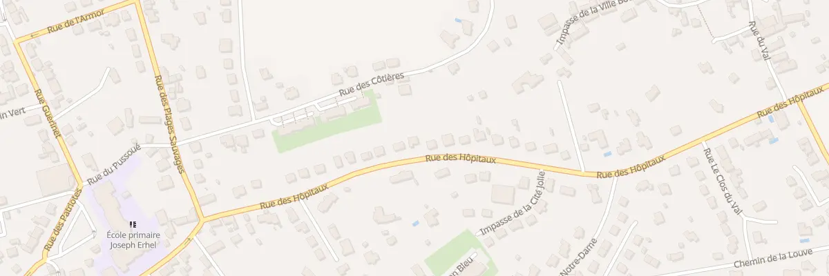 Plan du 37 Rue des Hôpitaux à Erquy