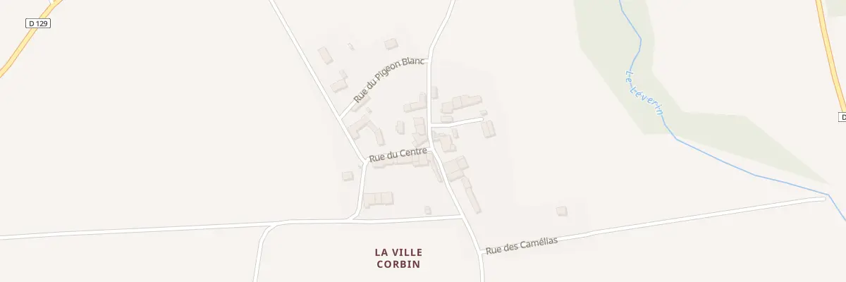 Plan du 2 Rue du Centre à Taupont