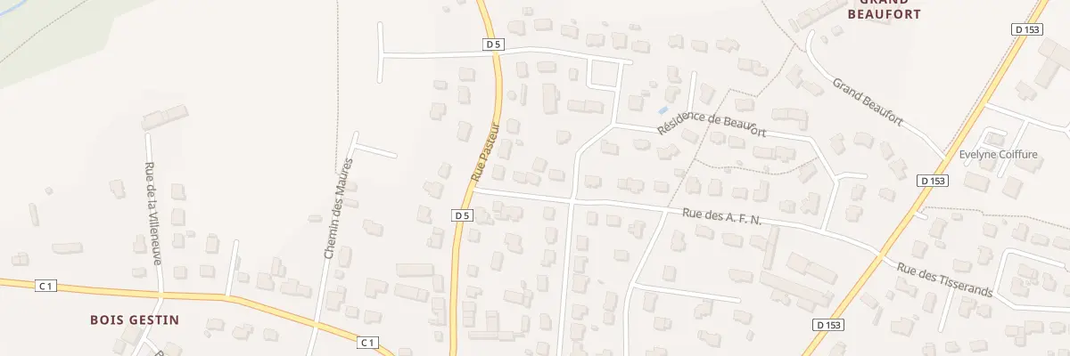 Plan du 1T Rue des Anc Afrique du Nord à Noyal-Muzillac