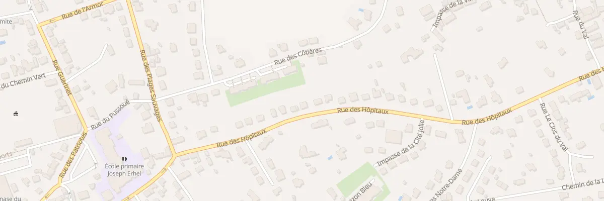 Plan du 31 Rue des Hôpitaux à Erquy