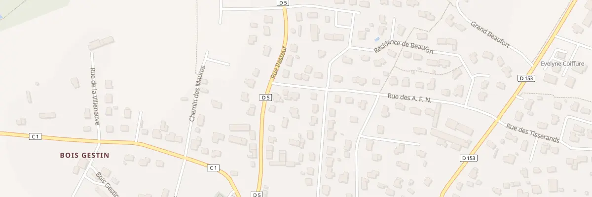Plan du 2 Rue des Anc Afrique du Nord à Noyal-Muzillac