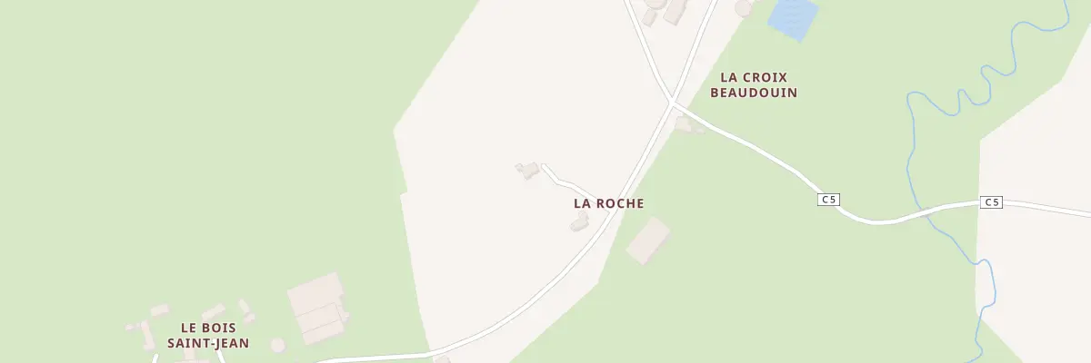 Plan du 41 La Roche Goyon à Noyal