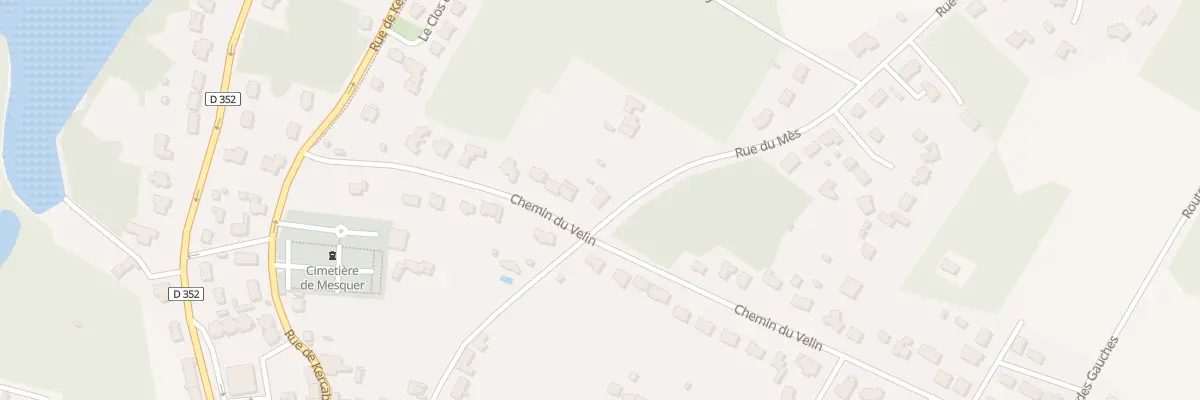 Plan du 231 Rue du Mes (Vc203) à Mesquer