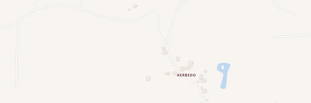 Plan du 5 Kerbedo à Molac
