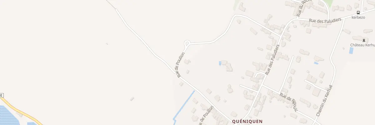 Plan du 8 Rue de Poulion à Guérande