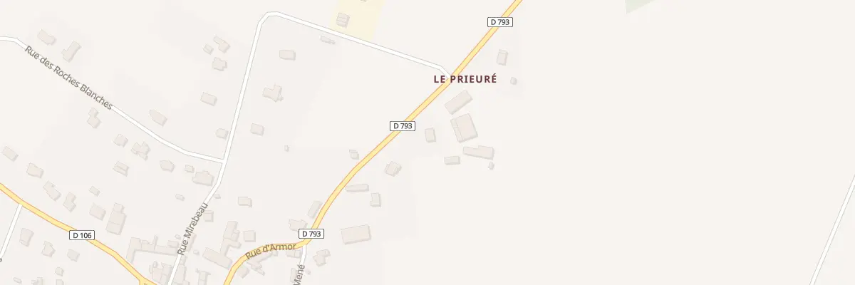 Plan du 6198 Le Prieuré à Ménéac