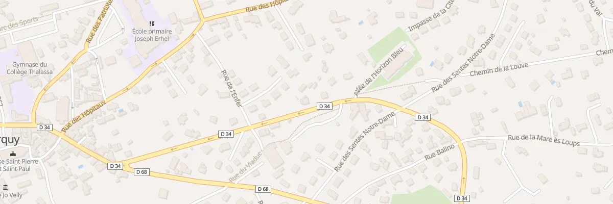 Plan du 17 Rue de l’Horizon Bleu à Erquy