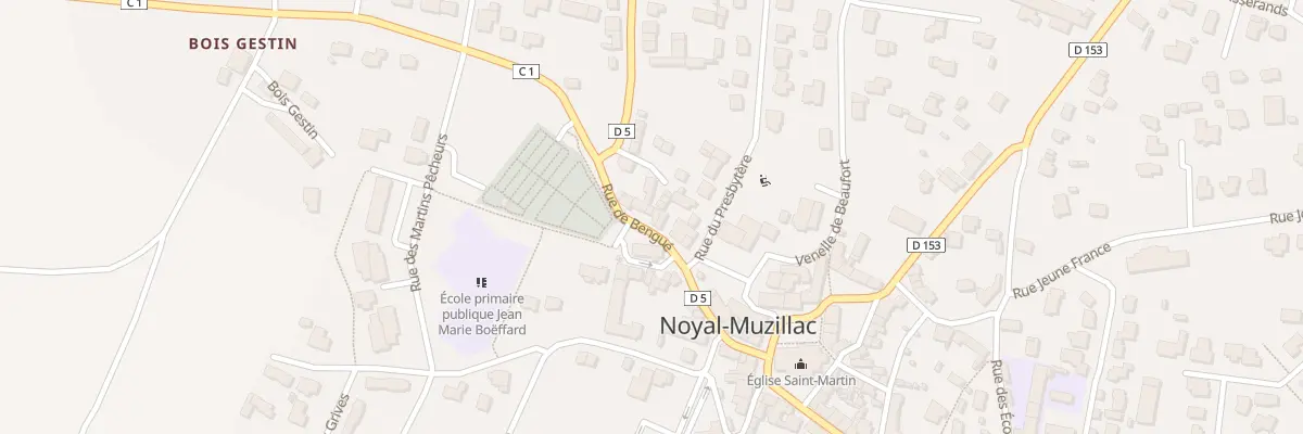 Plan du 7 Rue du Bengue à Noyal-Muzillac