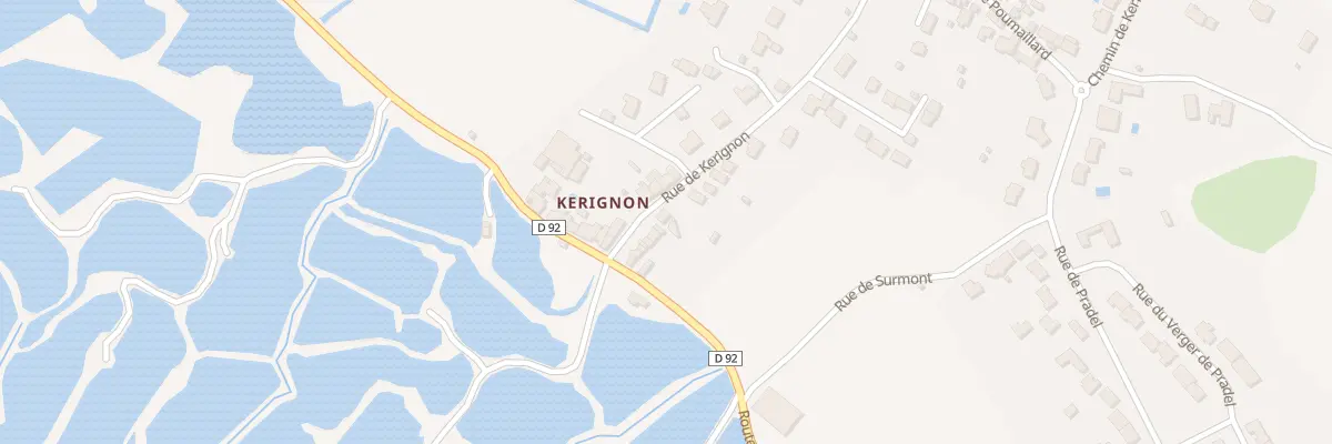 Plan du 19 Rue de Kerignon à Guérande