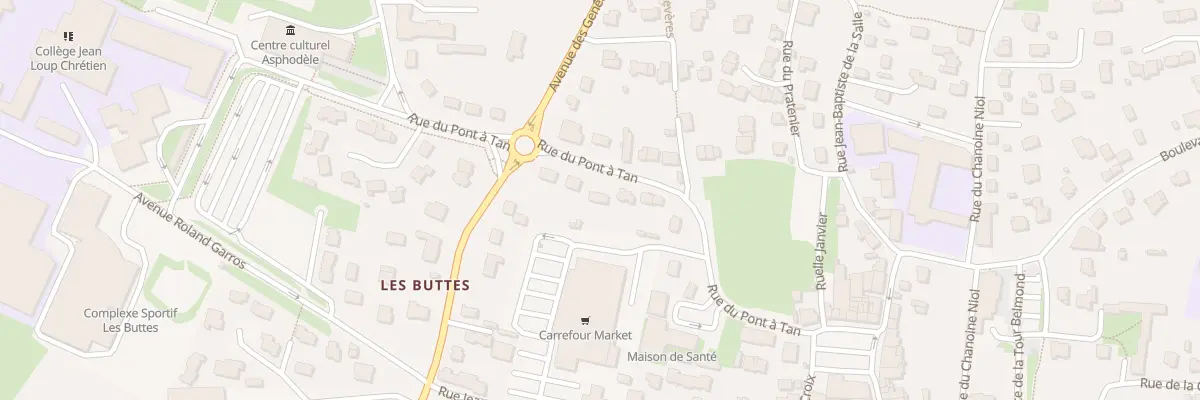 Plan du 15 Rue du Pont à Tan à Questembert