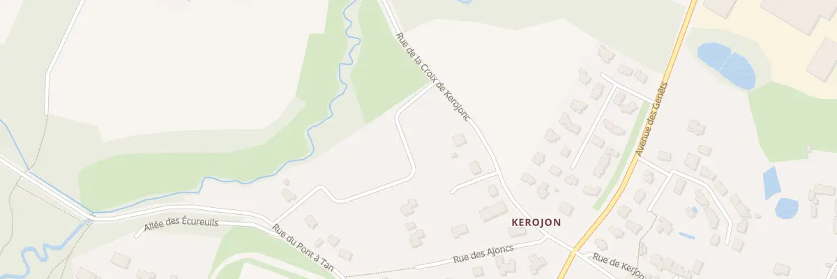Plan du 5 Rue des Noës à Questembert
